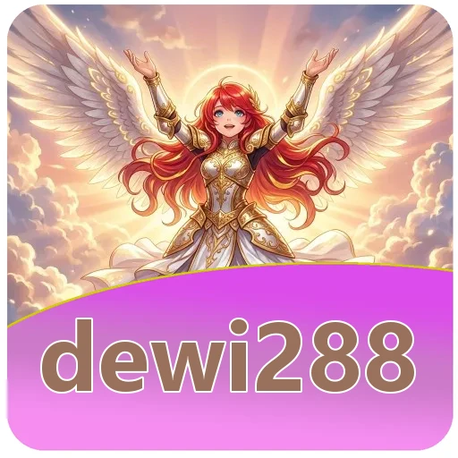 Logo dewi288 pada halaman unduh APK
