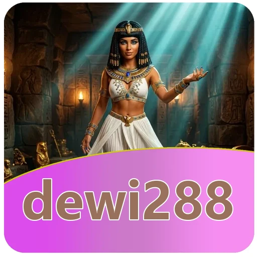 Logo dewi288 di halaman download APK